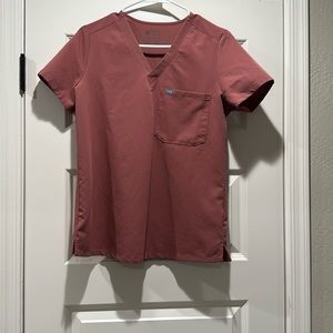 Figs XS pink Top